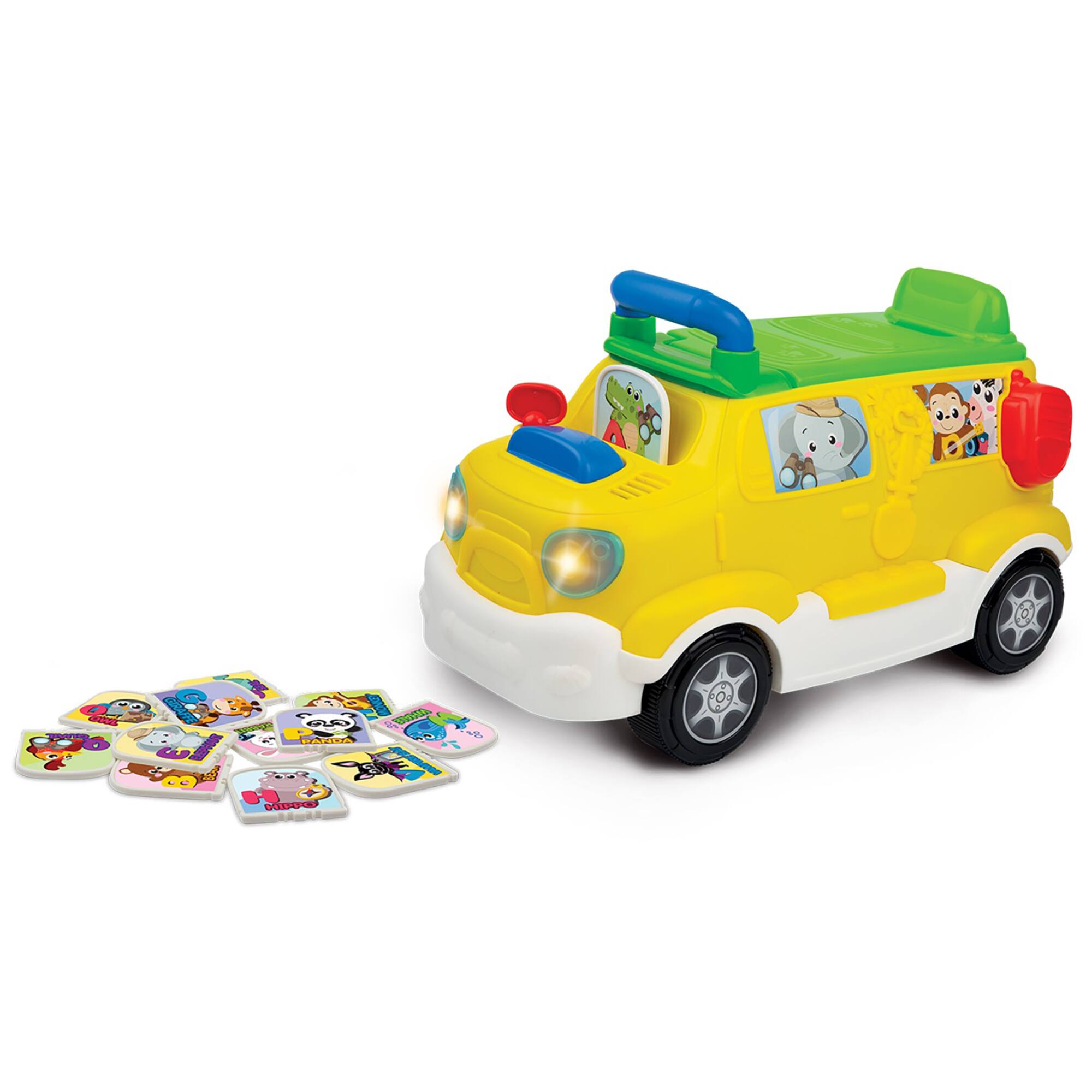 Enviro-Mental Toy Brilliant Beginnings Ride 'Em Tiger Safari Bus